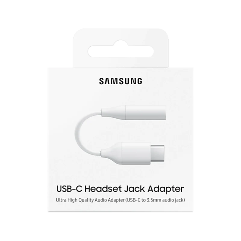 SAMSUNG - Câble adaptateur - USB-C (Mâle) - Jack 3.5mm (Femelle) - 0,1 m
