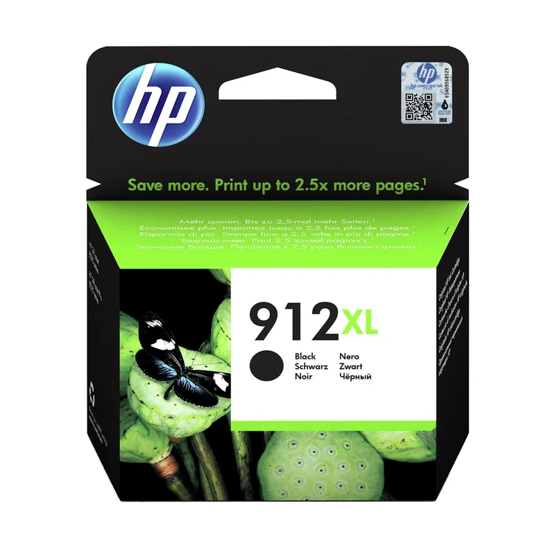 HP Cartouche d'encre 912XL - Noir