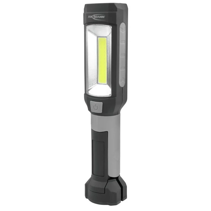 ANSMANN - Lampe torche - WL230B - Lampe d'atelier - 230 lumens - 2 piles AAA