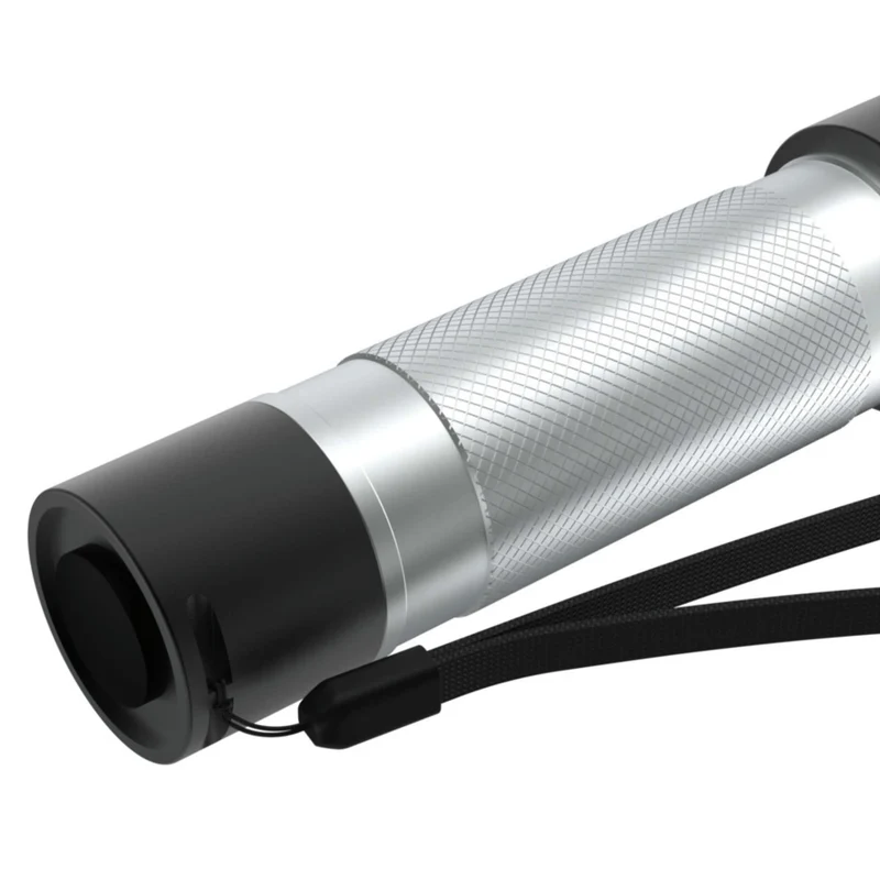 ANSMANN - Lampe torche - 300B - 315 lumens - Noir + Argent - 1 pile C