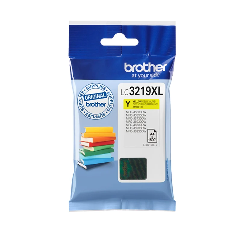 BROTHER XL Cartouche d'encre LC3219XL Y - Jaune