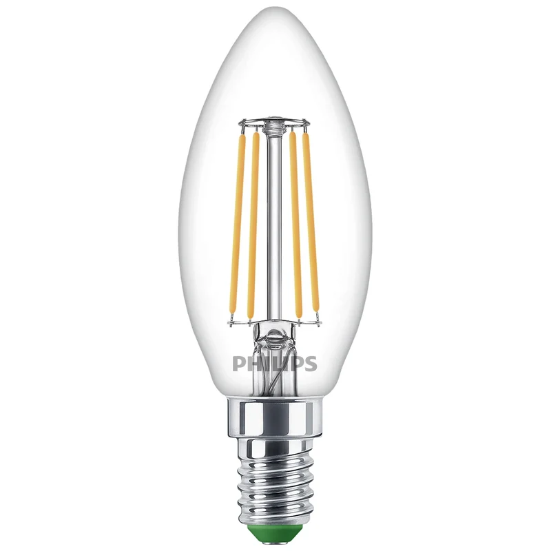PHILIPS - Light Bulb - E14 - 40 W - 485 Lumen - 2700 K - Bright - Candle