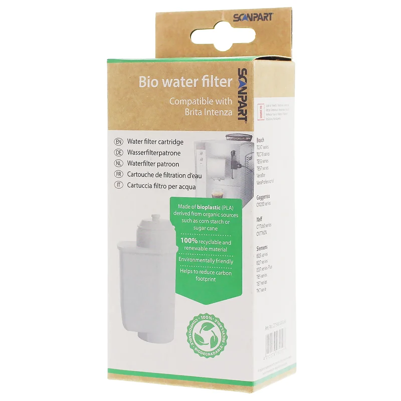 Scanpart Filtre à eau enfichable compatible avec TCZ7003 applicable dans les machines à café de Bosch Siemens|Bosch|Siemens|Gaggenau|Neff
