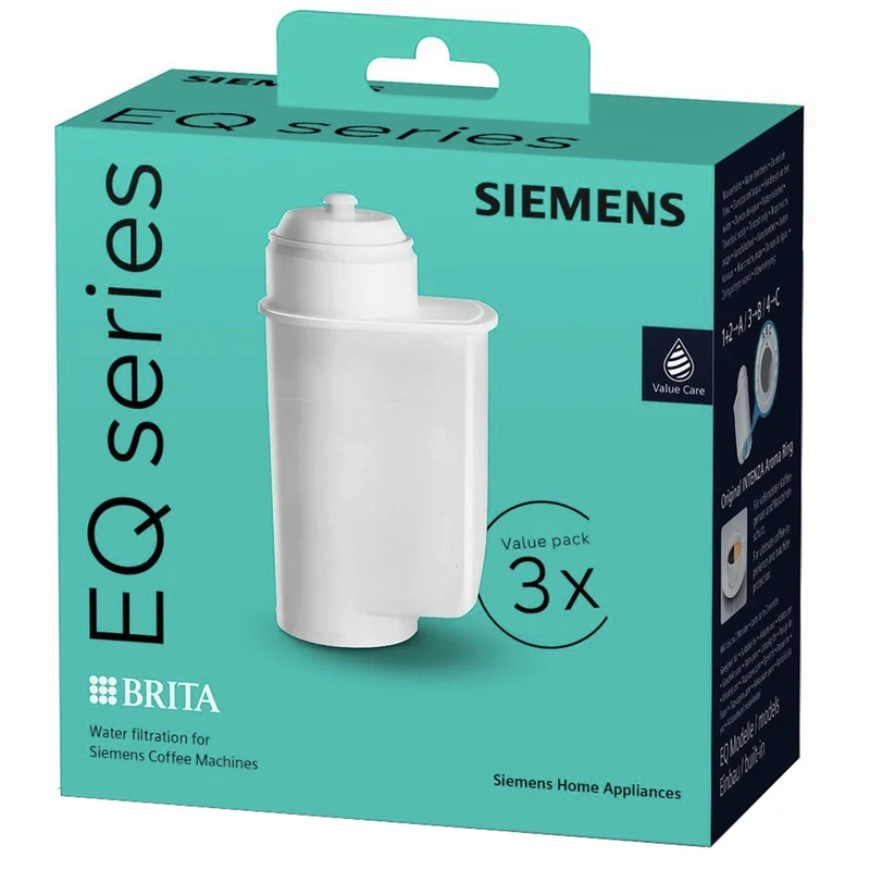 Siemens EQ series Filtre à eau enfichable applicable dans les machines à café de Bosch Siemens|Bosch|Siemens|Gaggenau|Neff - Multi Pack