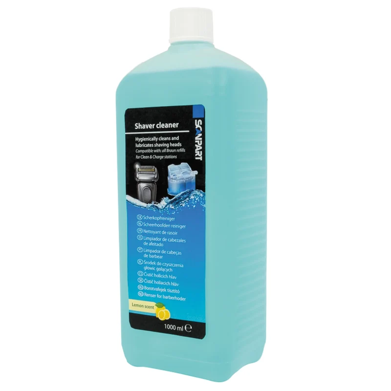 SCANPART - CCR - Compatible avec Braun Clean & Renew - Liquide de recharge - 1 litre