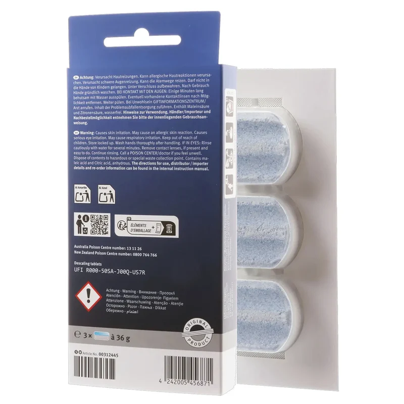 BOSCH SIEMENS Détartrateur 00312530 - Multi Pack - Tablette