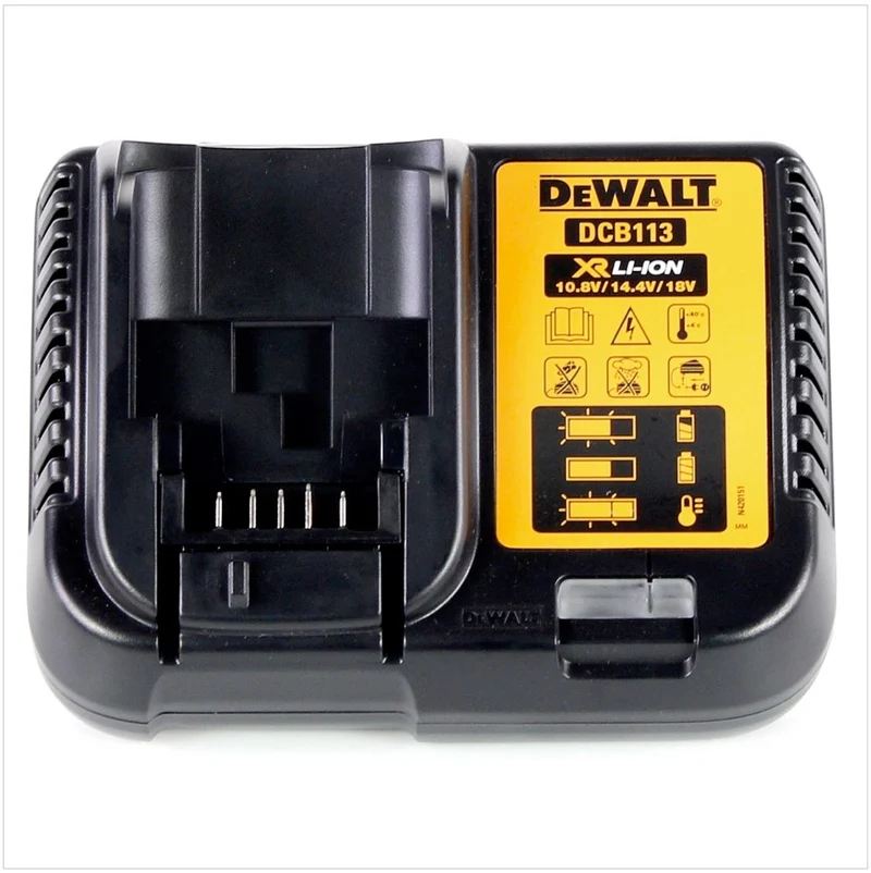 DeWalt DCB 113 Chargeur XR 10,8V-18V pour Batteries Li-Ion