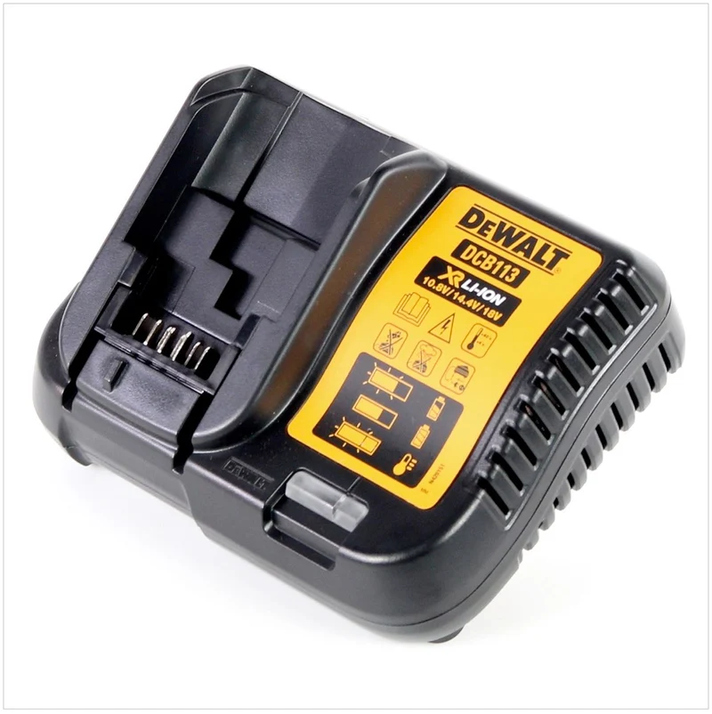 DeWalt DCB 113 Chargeur XR 10,8V-18V pour Batteries Li-Ion