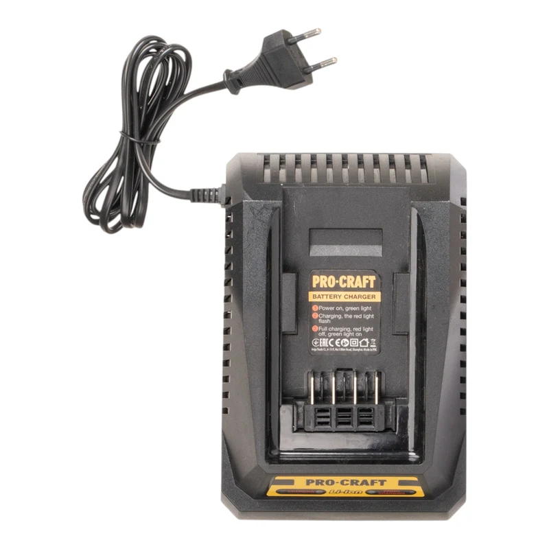 Chargeur Procraft 40/1 40 V pour batteries Li-ion 40 volts