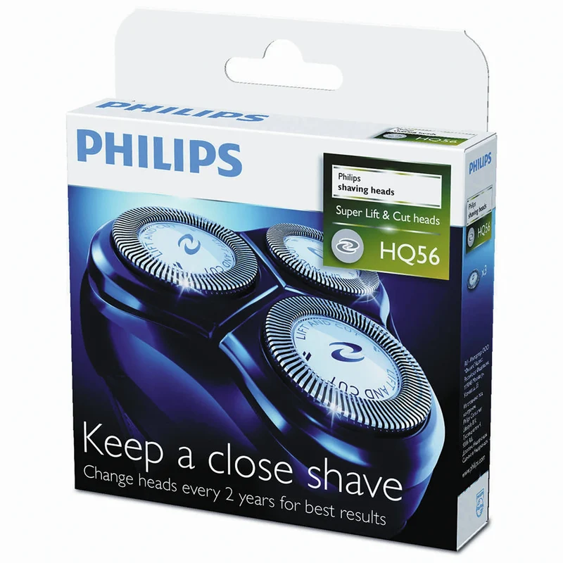 PHILIPS - HQ56 - Lame de rasoir - Super Lift & Cut Series - 3 Pièces