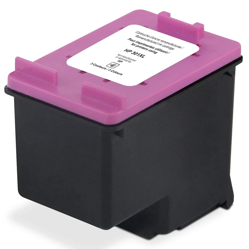RECYCLECLUB XL Cartouche d'encre 301XL - Couleur - Remplace HP