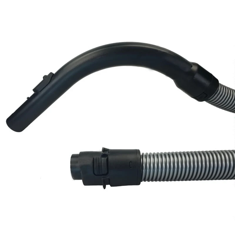 HOUSEBRAND Tuyau d'aspirateur avec poignée Insérer- Machine Connection 35 mm - 1,8 m - Convient pour Miele S6000 -S8000