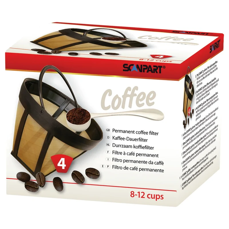 SCANPART - Filtres à café réutilisables