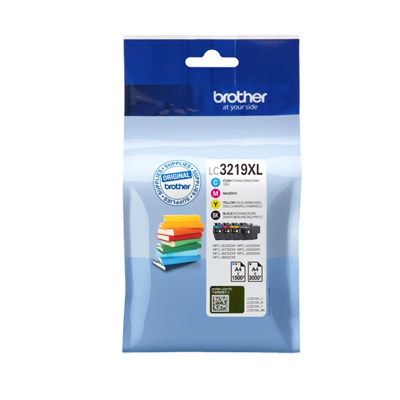 BROTHER XL Cartouche d'encre LC3219XL - Multipack - Noir + Bleu + Rouge + Jaune
