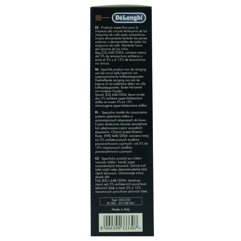DELONGHI - Coffee Cleaner DLSC550 - Liquid 250 ml