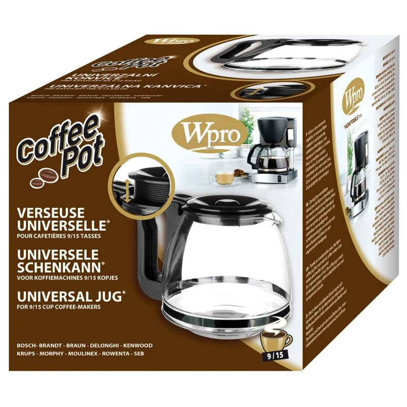 WPRO - Cafetière - Noir