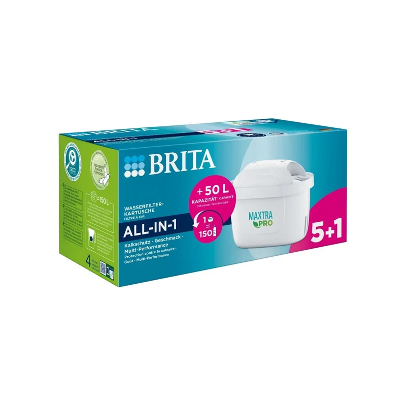 BRITA - Maxtra Pro - Filtres à eau - 6 Pièces
