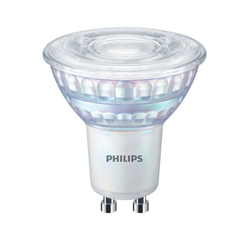 PHILIPS - Reflector Spot - GU10 - 50 W - 345 Lumen - 2200 K - 2700 K - Bright - Reflector Spot - Multi Pack - Warm Glow