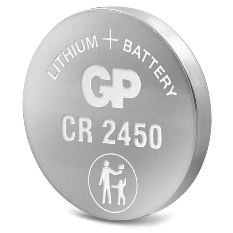 GP Lithium CR2450 | 2450 - 3 V - 610 mAh - Cellule bouton