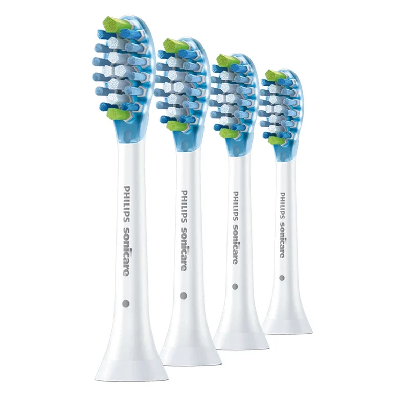 Philips - Brossettes - Sonicare C3 - Premium Plaque Defence - 4 Pièces - Blanc - HX9044