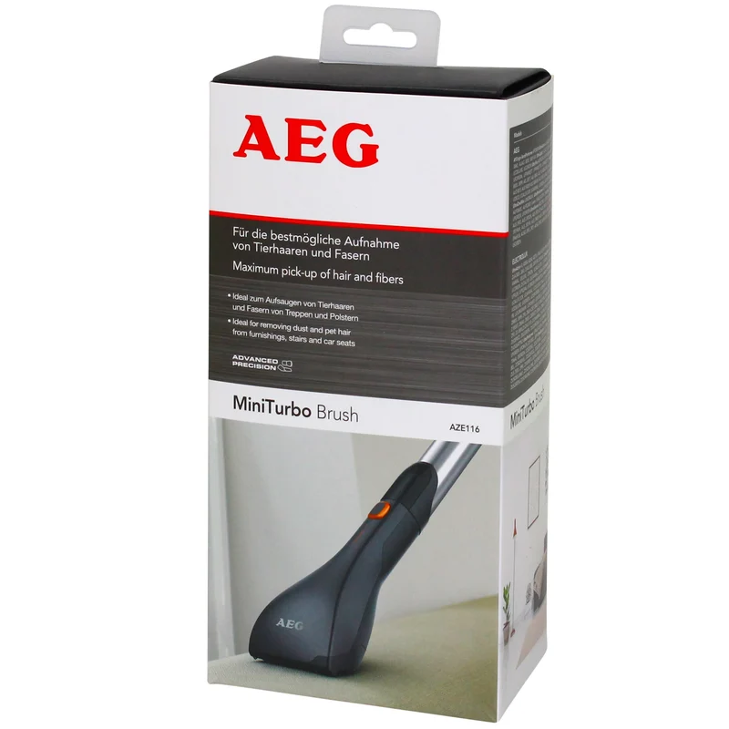 AEG Turbobrosse AZE116 - 11 cm - Brosse rotative - diamètre 36 mm (Ovale)