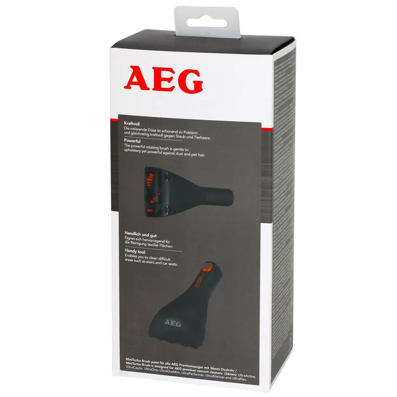 AEG Turbobrosse AZE116 - 11 cm - Brosse rotative - diamètre 36 mm (Ovale)