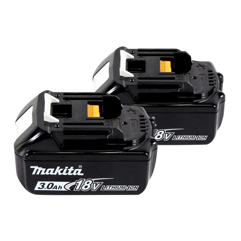 Kit Makita Power Source 18 V avec 2 batteries BL 1830 B 3,0 Ah + chargeur DC 18 RC + Makpac