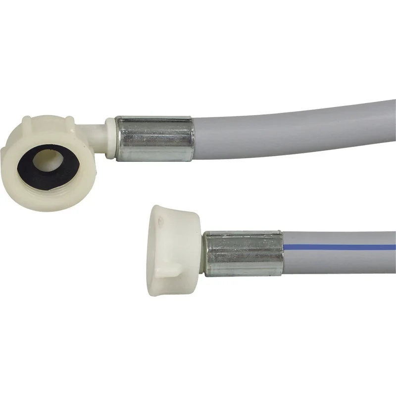 MARQUE MAISON - Tuyau d'alimentation - 3/4" coudé - 3/4" droit - 90 bars - 1,5 m