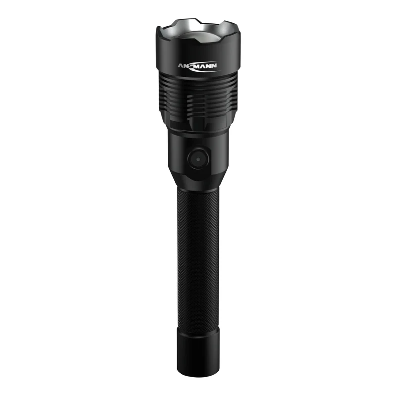 ANSMANN - Lampe torche - R12000FR - 12000 lumens - Noire - Rechargeable