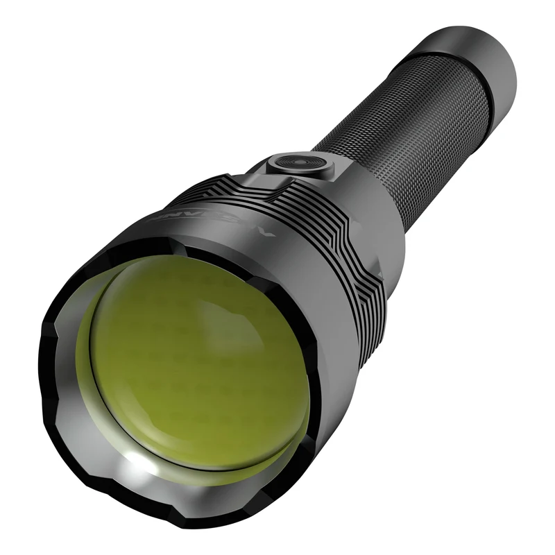 ANSMANN - Lampe torche - R12000FR - 12000 lumens - Noire - Rechargeable