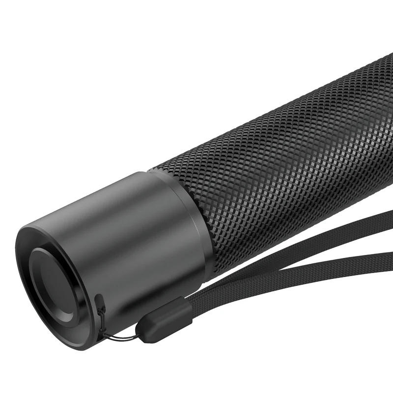 ANSMANN - Lampe torche - R12000FR - 12000 lumens - Noire - Rechargeable
