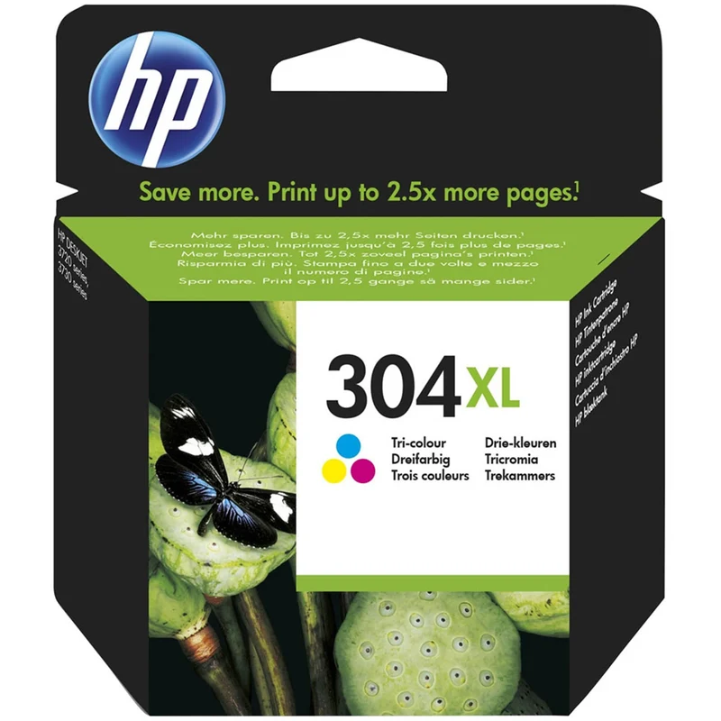 HP XL Cartouche d'encre 304XL - Couleur