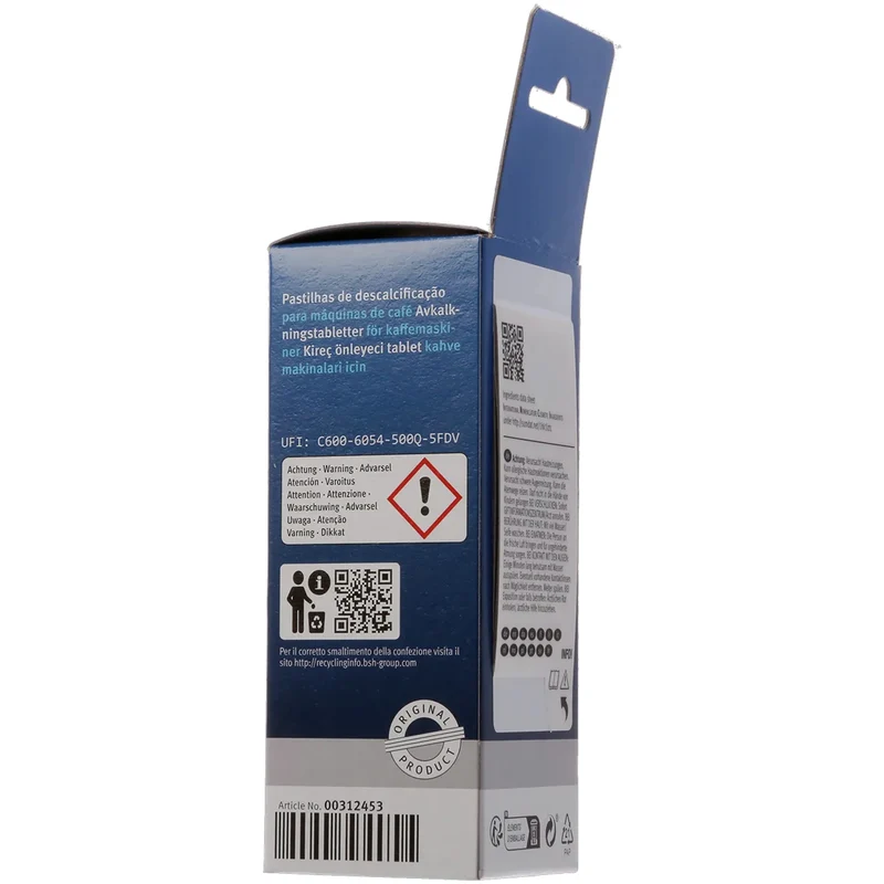 BOSCH SIEMENS - Détartrant - Tablet Multi pack - 6 Pieces of 18 g