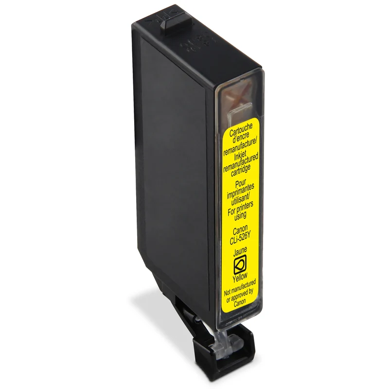RECYCLECLUB Cartouche d'encre CLI-526Y - Jaune - Remplace Canon