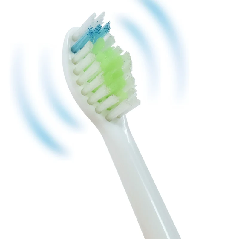 SCANPART - Brossettes - Active Clean - Compatible avec Philips Sonicare - 4 Pièces - Blanc - HX6064