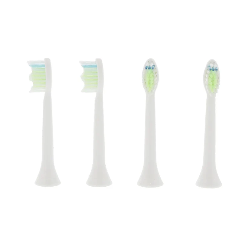 SCANPART - Brossettes - Active Clean - Compatible avec Philips Sonicare - 4 Pièces - Blanc - HX6064