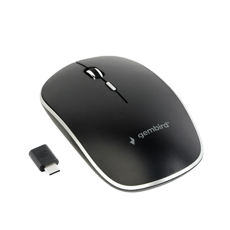 GEMBIRD - Souris - MUSW4BSC01 - Sans fil - USB-C