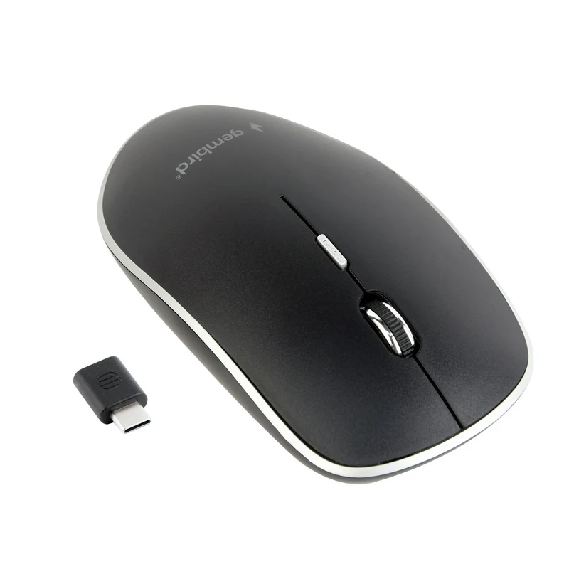 GEMBIRD - Souris - MUSW4BSC01 - Sans fil - USB-C