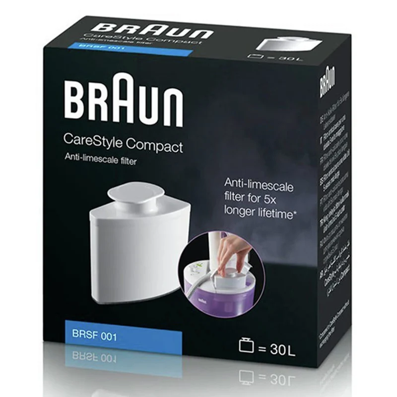 BRAUN - Filtre à eau ferreux - BRSF001 - 1 cartouche anticalcaire