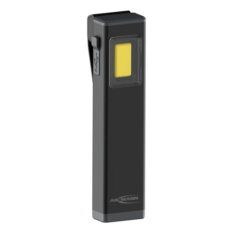 ANSMANN - Lampe torche - 500R - 500 lumens - Noire - Rechargeable