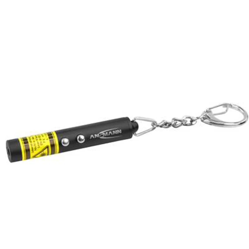 ANSMANN - Lampe torche - Point laser - Noir - 3 piles LR41