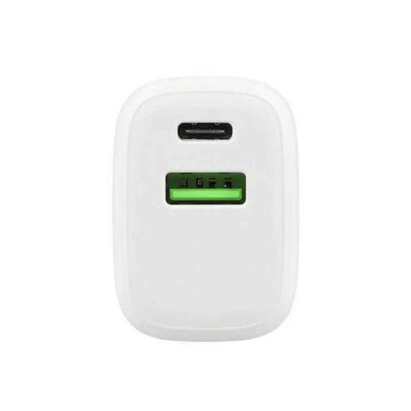 MUSTHAVZ - Chargeur - USB-A + câble USB-C - 20 W - Blanc