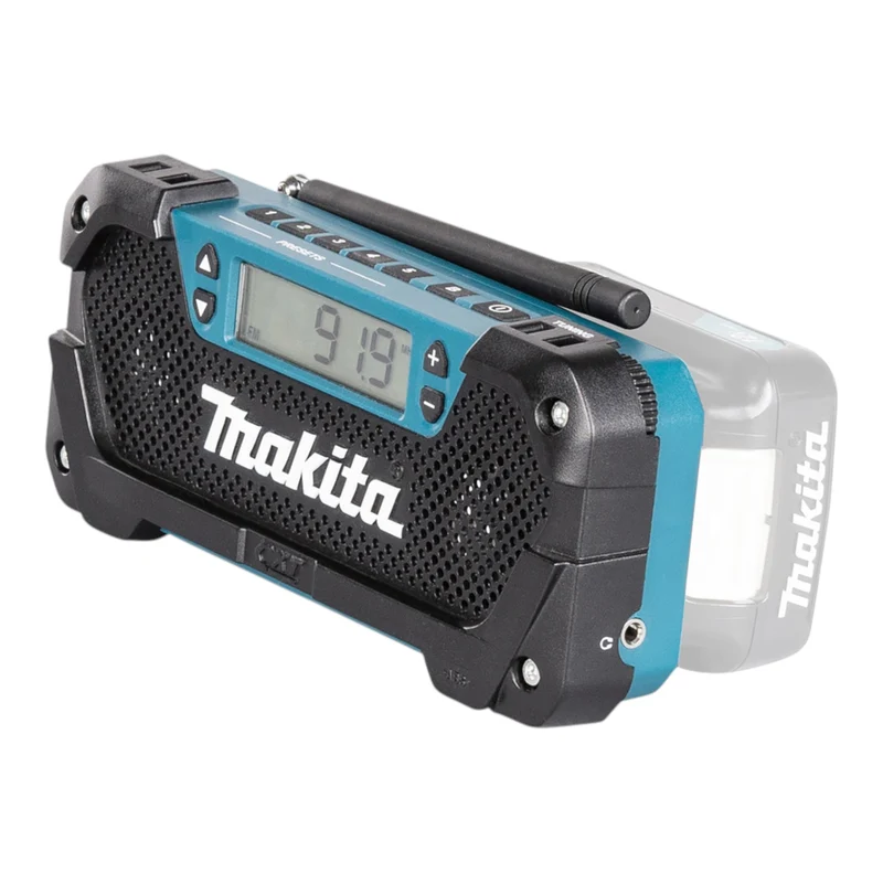 Radio sans fil Makita DEBMR 052 12 V max. FM / AM / AUX Solo - sans batterie, sans chargeur