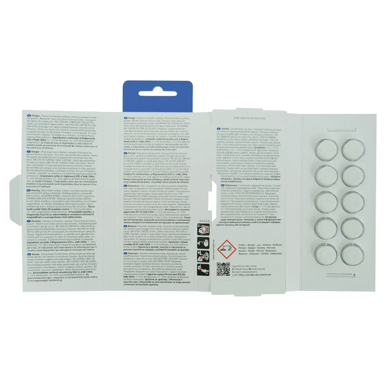 BOSCH SIEMENS - Coffee Cleaner TCZ8001N - Tablet Multi pack - 10 Pieces of 2,2 g