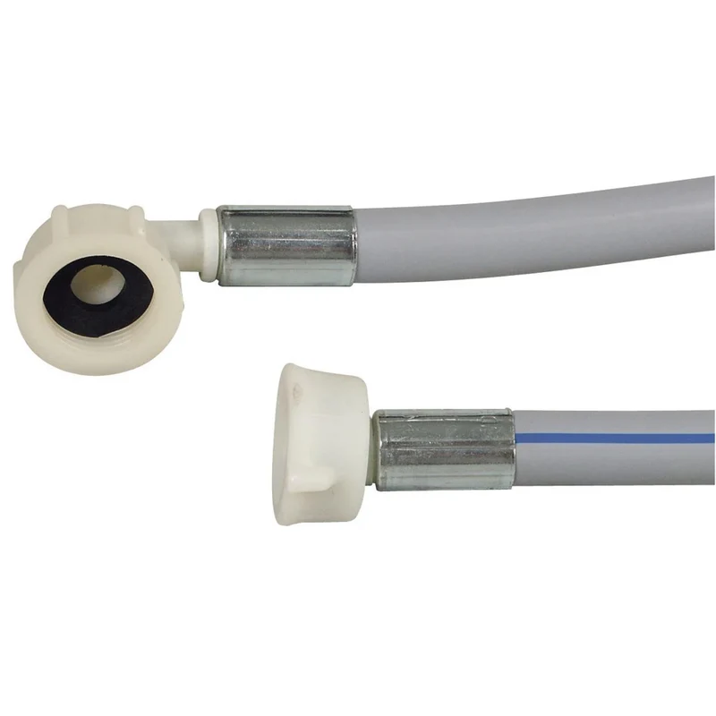 SCANPART - Tuyau d'alimentation - 3/4" coudé - 3/4" droit - 90 bars - 2,5 m