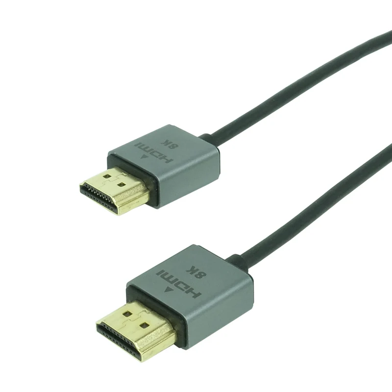SCANPART - Câble HDMI - 8K|60 Hz|Ultra High Speed|eARC|Dynamic HDR|Ultra brun HDMI (Mâle) - HDMI (Mâle) - 1,5 m