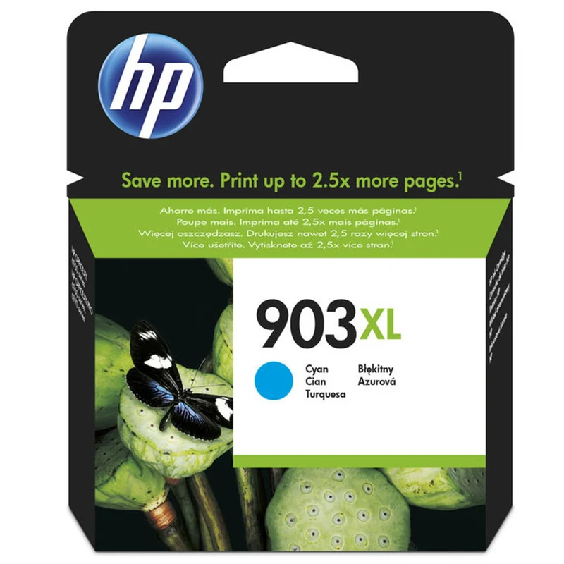 HP XL Cartouche d'encre 903XL Cyan - Bleu
