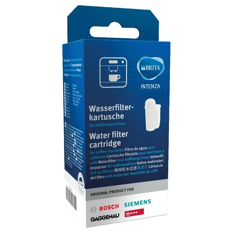 Brita Intenza Filtre à eau enfichable applicable dans les machines à café de Bosch Siemens|Bosch|Siemens|Gaggenau|Neff