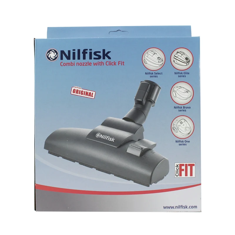 NILFISK Brosse combi - 27 cm - Polyester - diamètre 32 mm