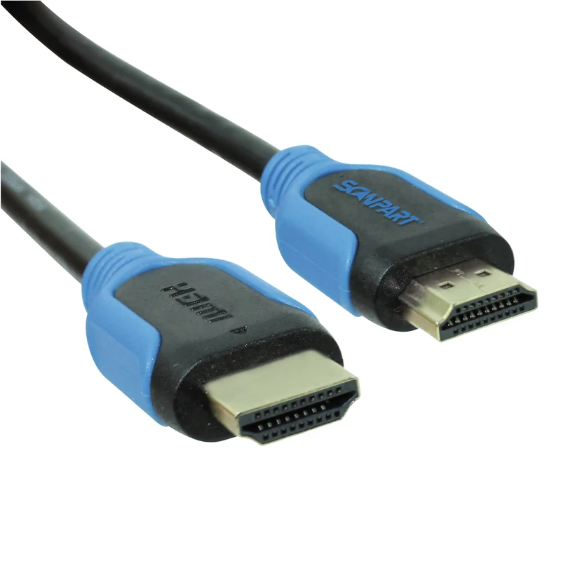 SCANPART - Câble HDMI - 4K|Ultra HD|30 Hz|High Speed|Kabelkeur|Ziggo Compatible|ARC HDMI (Mâle) - HDMI (Mâle) - 1,5 m
